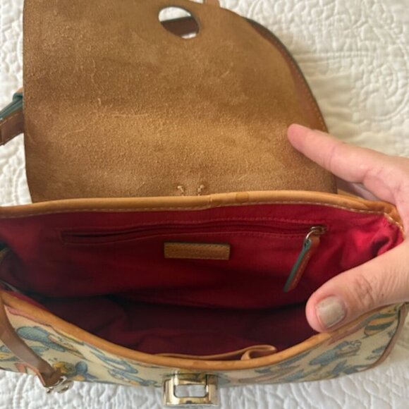 Dooney & Bourke Bumble Bee Handbag Bag Cartoon Art Rare - Picture 3 of 6